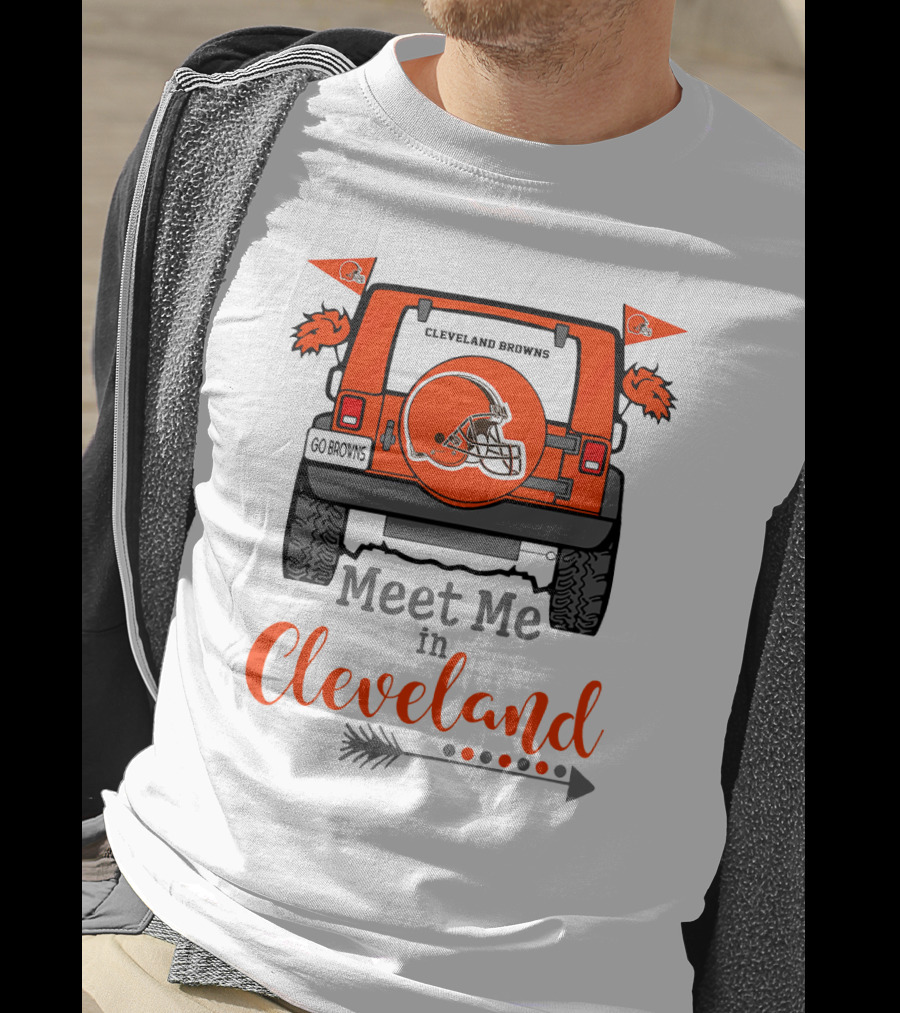 Cleveland Browns Meet Me In Cleveland Go Browns T-Shirt