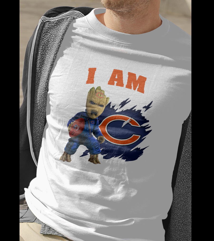 I Am Groot Chicago Bears Football C T-Shirt