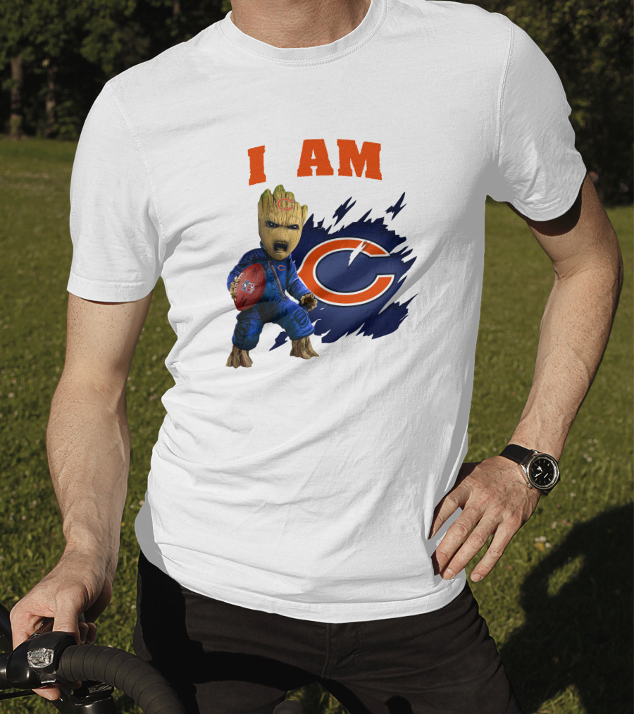 I Am Groot Chicago Bears Football C T-Shirt