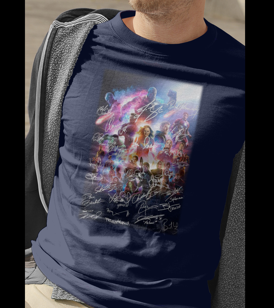 AVENGERS Marvel Cinematic Universe Cast T-Shirt