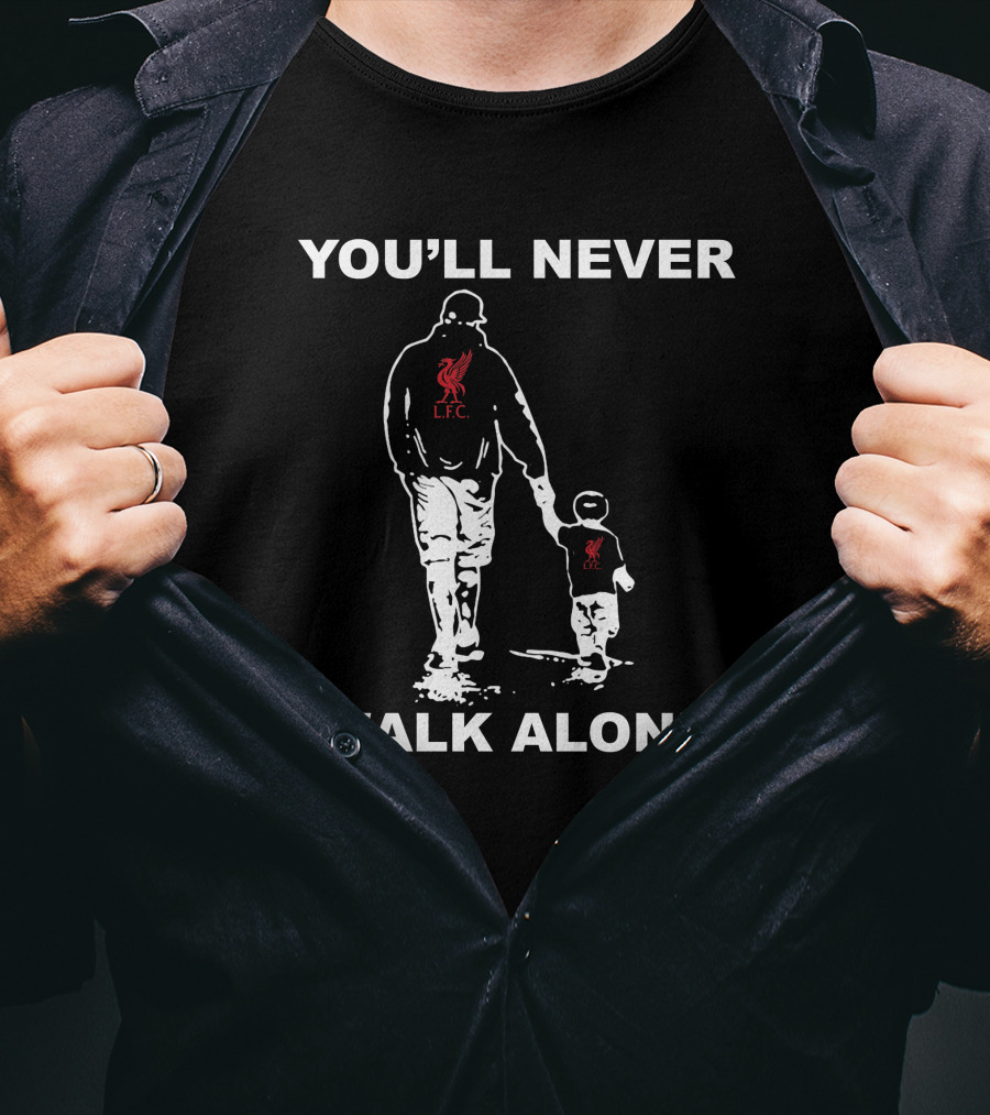 Liver YNWA You'll Never Walk Alone L.F.C T-Shirt