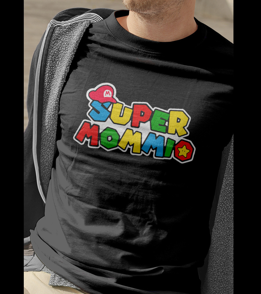 SUPER MOMMIO Mario-Inspired T-Shirt