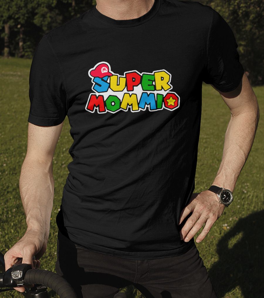SUPER MOMMIO Mario-Inspired T-Shirt