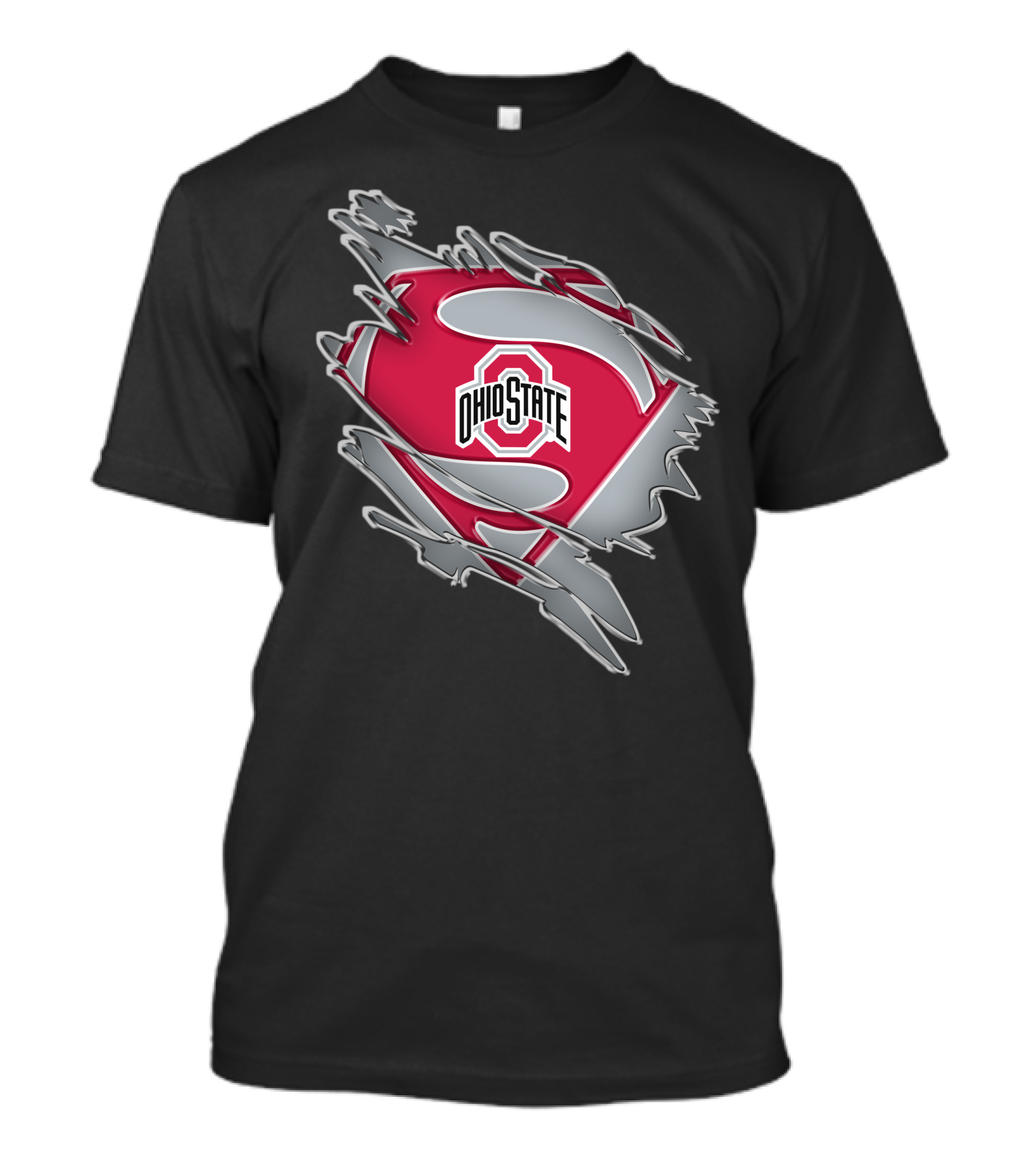 Ohio State Buckeyes Superman Logo Iconic T-Shirt