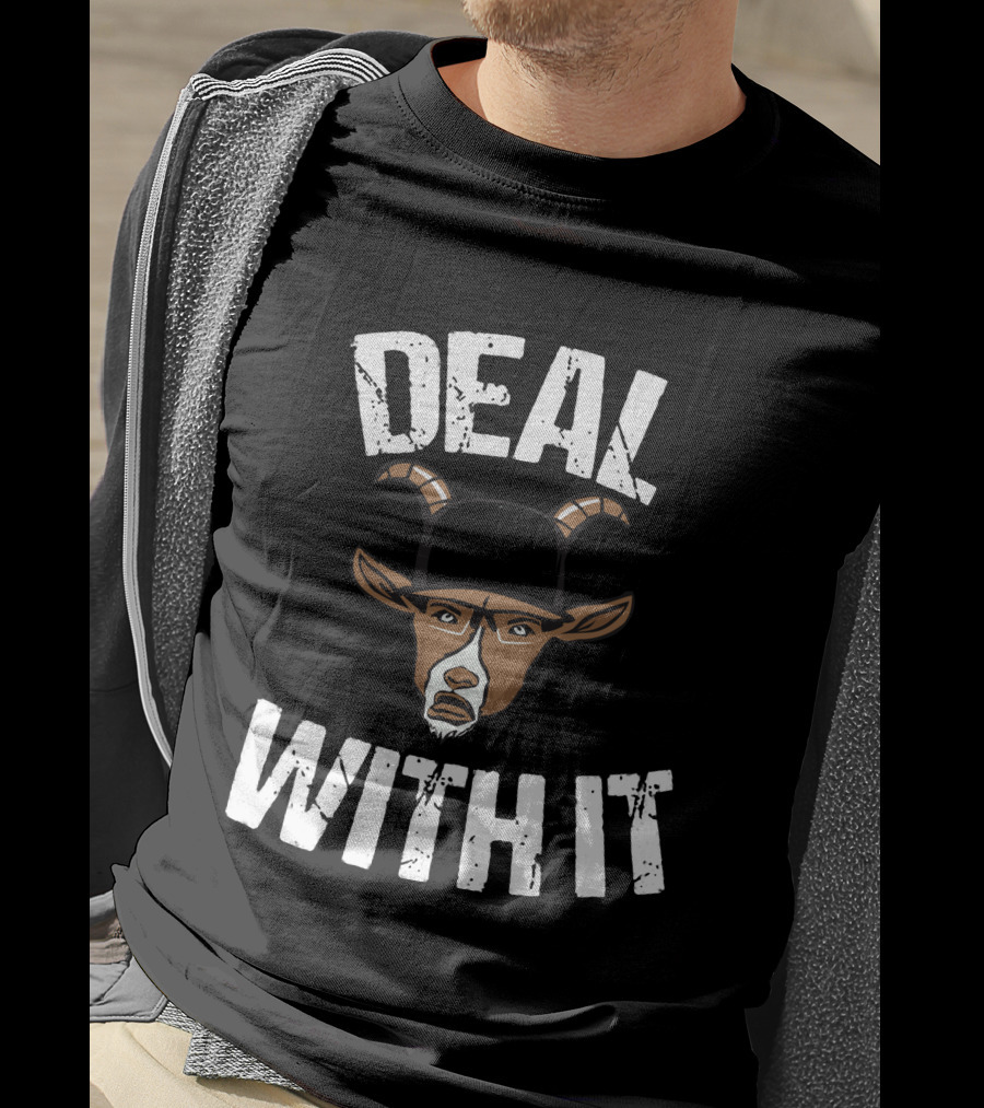 Deal With It Free Joe Kelly Goat T-Shirt