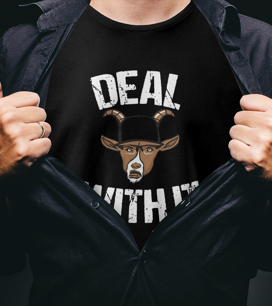 Deal With It Free Joe Kelly Goat T-Shirt