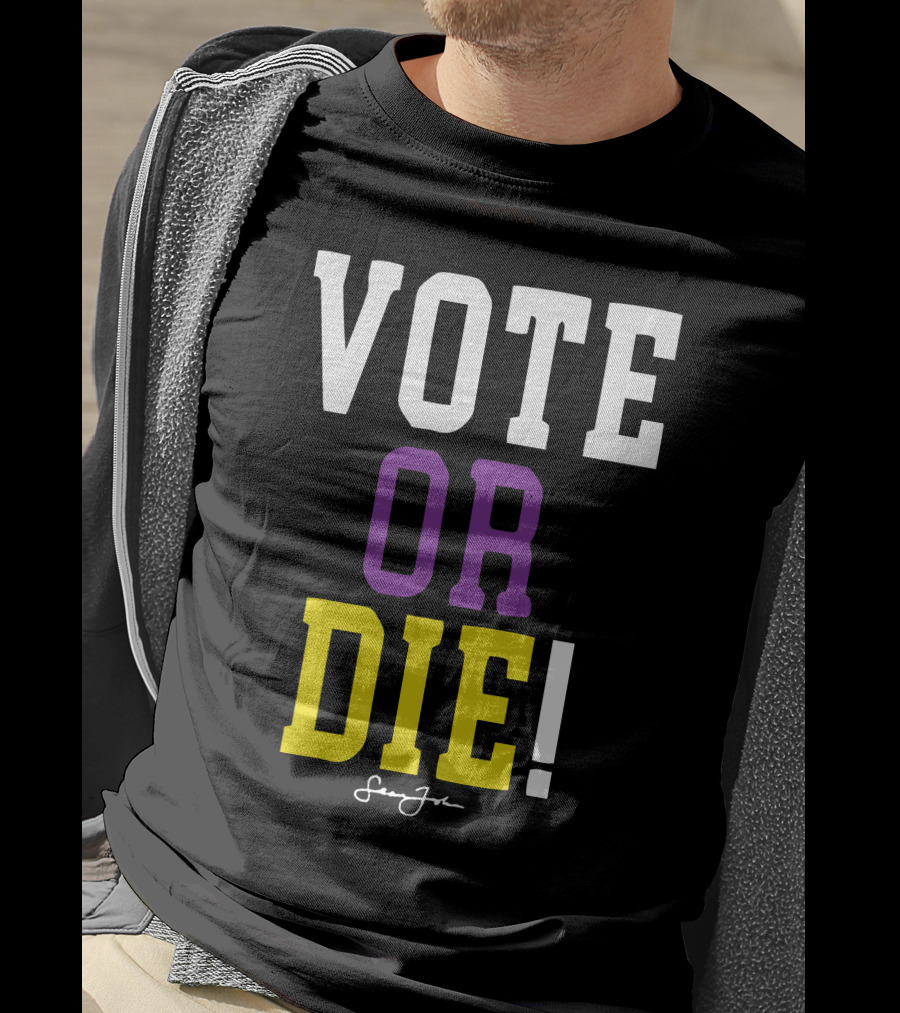 Vote Or Die Lebron James Signature T-Shirt