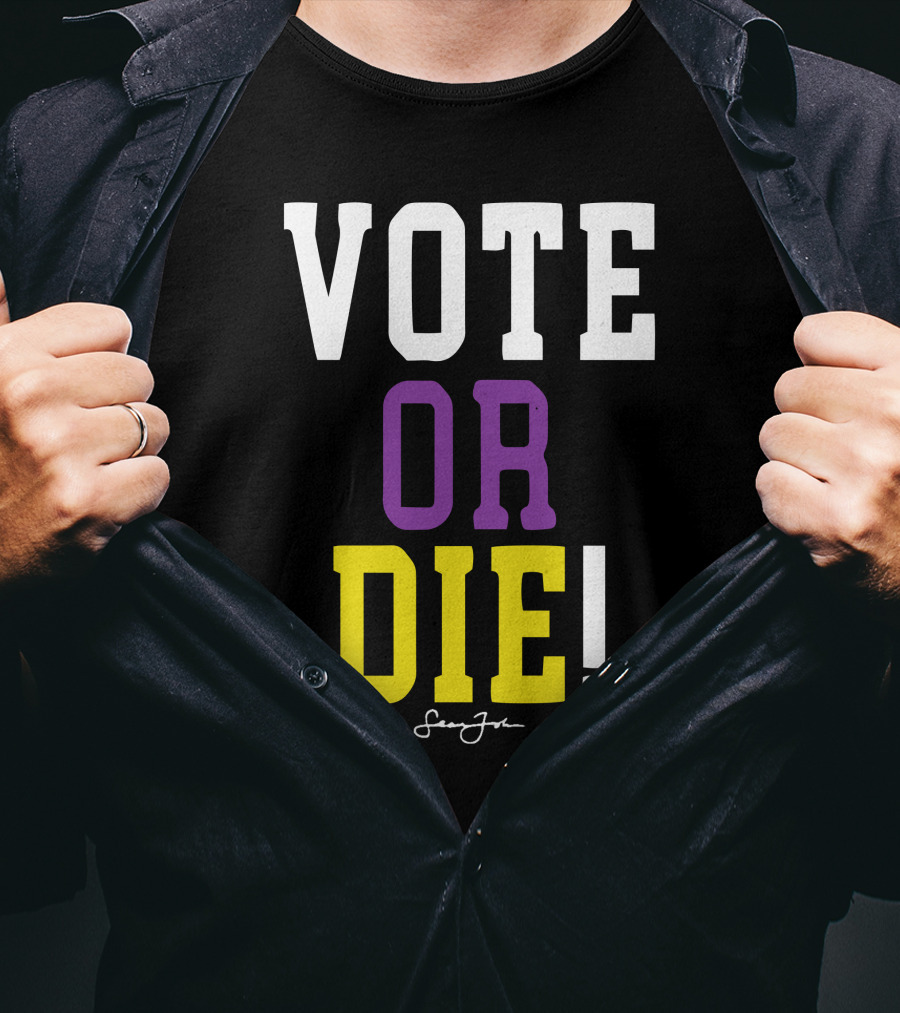 Vote Or Die Lebron James Signature T-Shirt