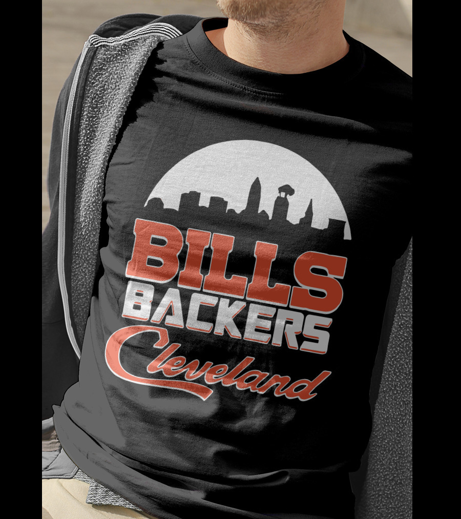 Bills Backers Cleveland Skyline T-Shirt