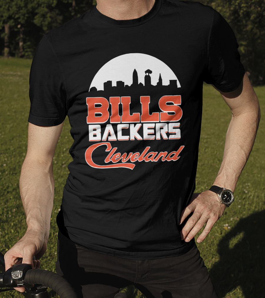 Bills Backers Cleveland Skyline T-Shirt