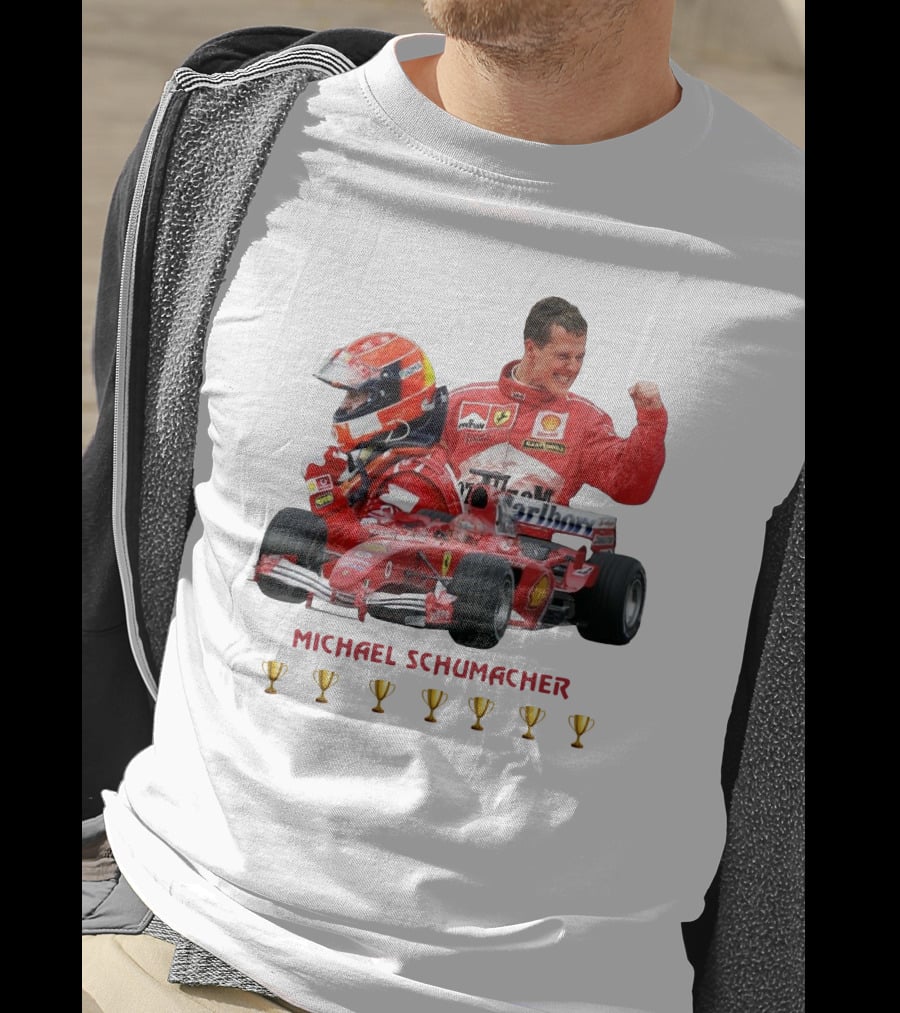 Michael Schumacher Ferrari Racing Champion Thank You For The Memories T-Shirt