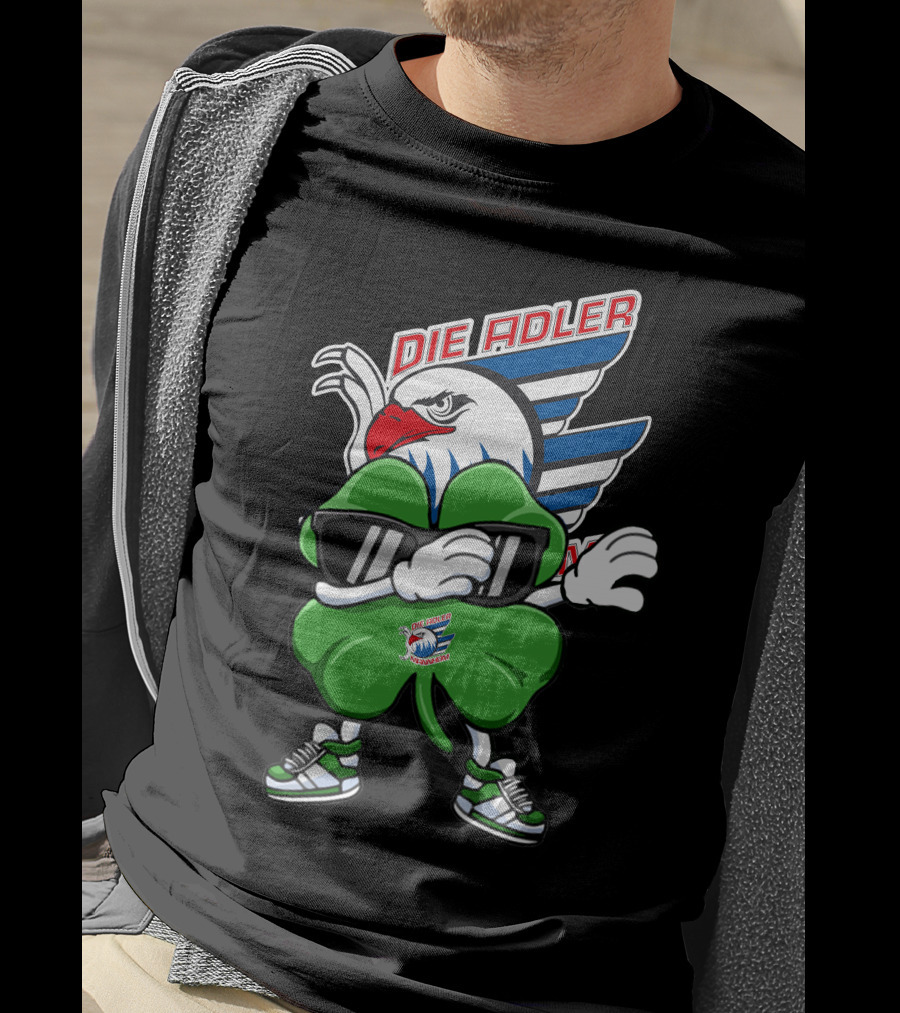 Die Adler Mannheim Lucky Clover Sports T-Shirt
