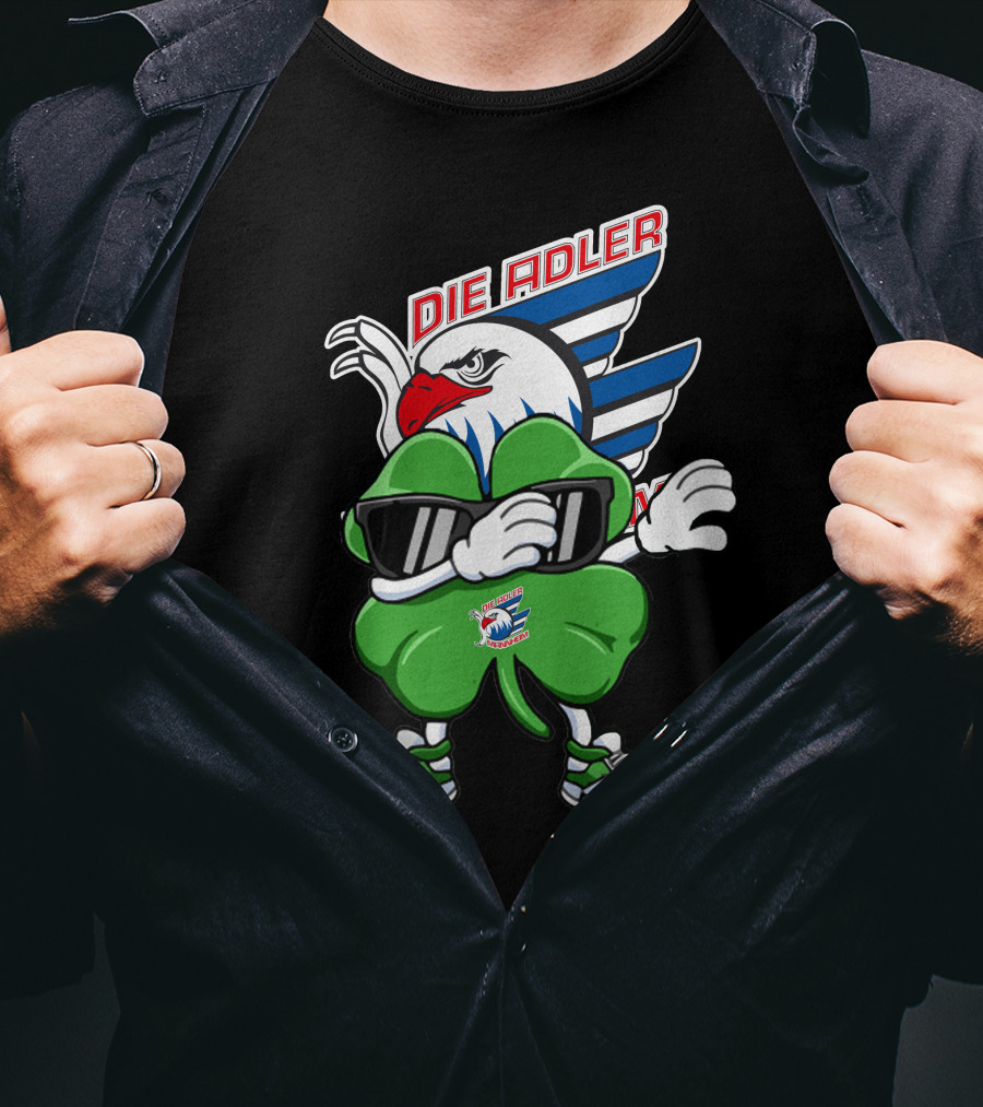 Die Adler Mannheim Lucky Clover Sports T-Shirt