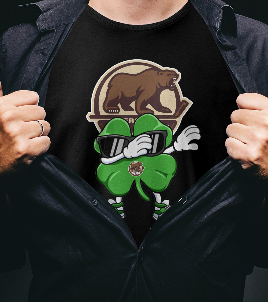 Hershey Bears Lucky Clover Bear T-Shirt