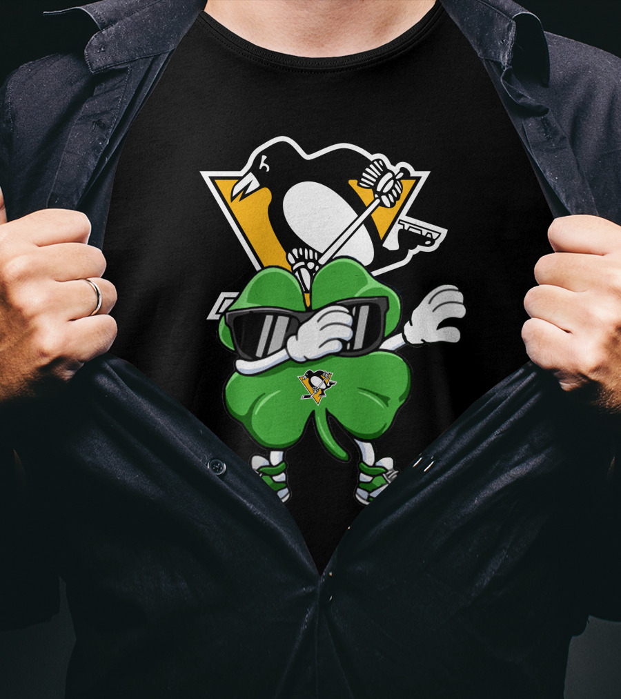 Pittsburgh Penguins Clover Dab T-Shirt