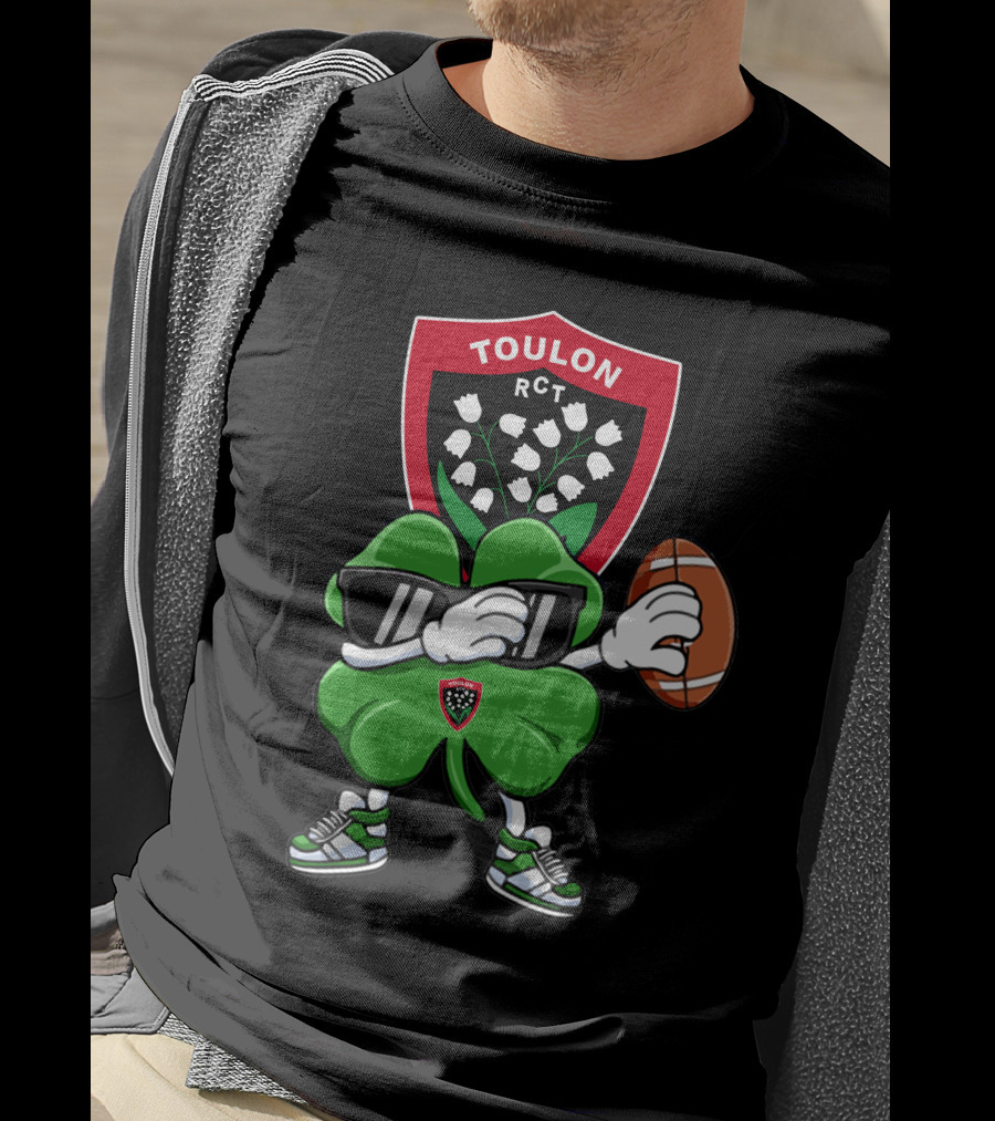 Toulon RCT Rugby Clover Shield T-Shirt
