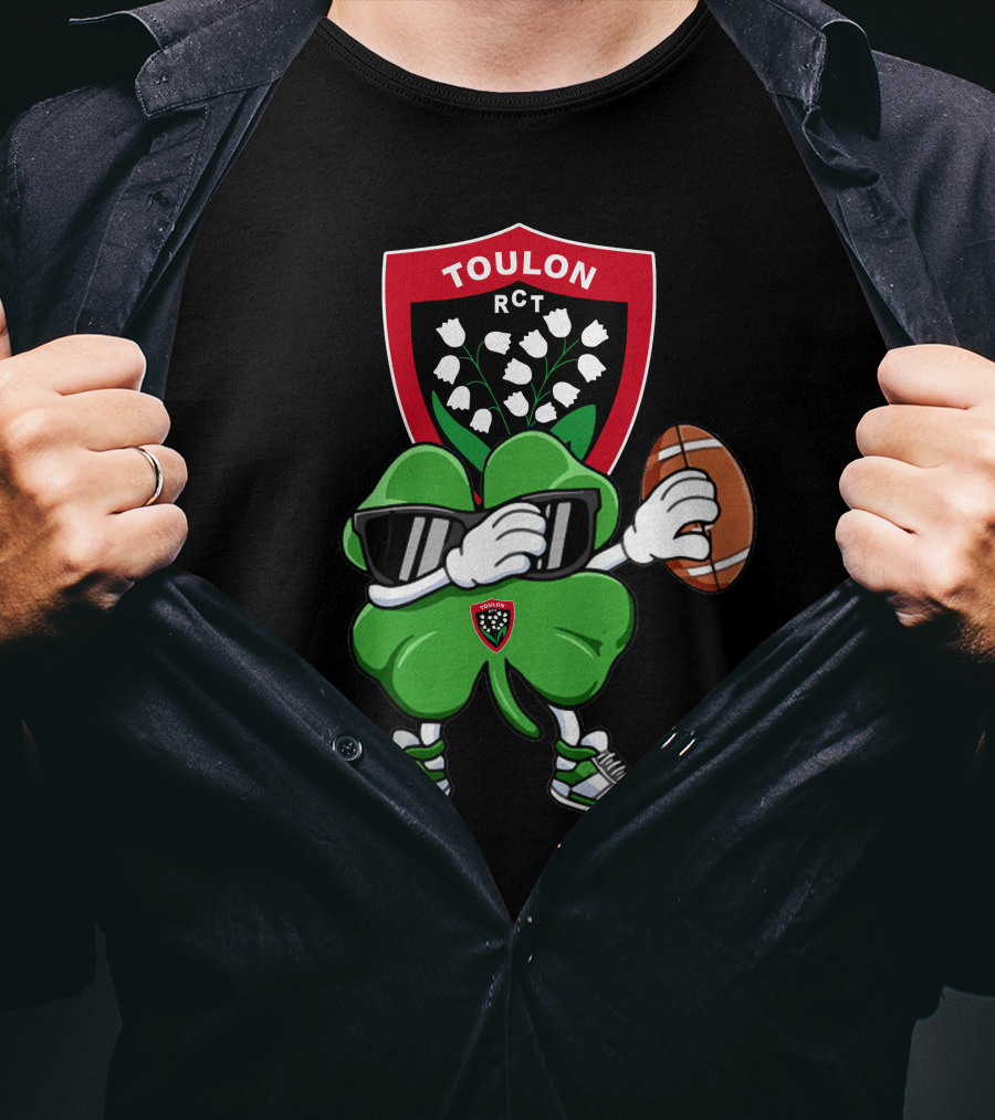 Toulon RCT Rugby Clover Shield T-Shirt
