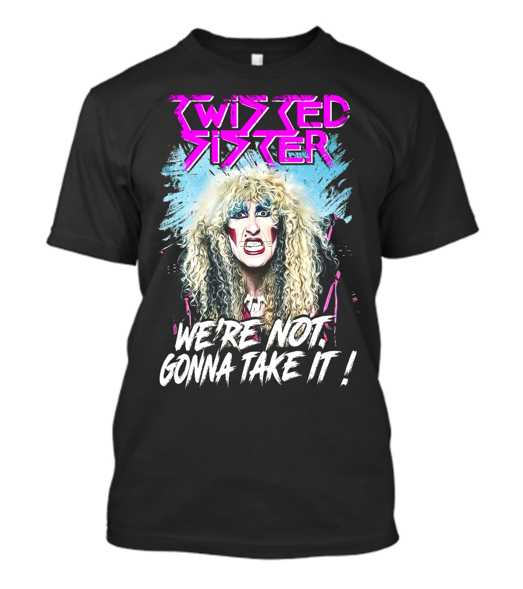 Twisted Sister We're Not Gonna Take It 80s Rock Band T-Shirt