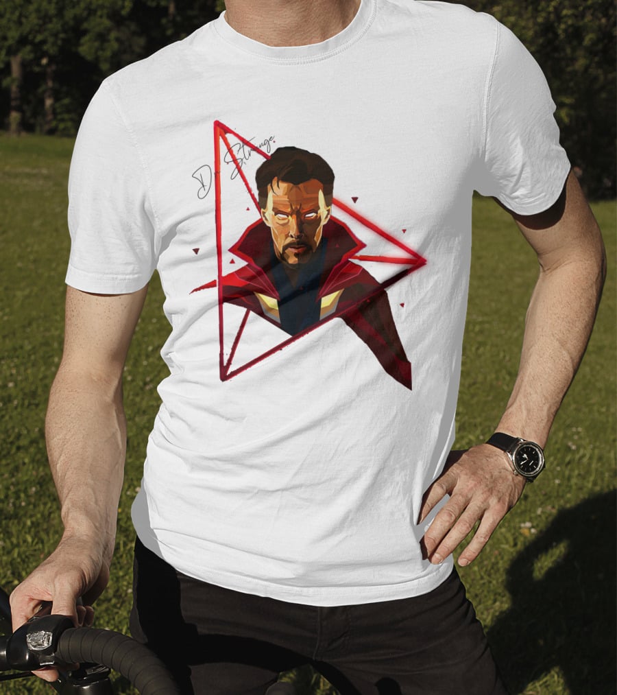 Dr Strange DS1009 Triangle Emblem T-Shirt