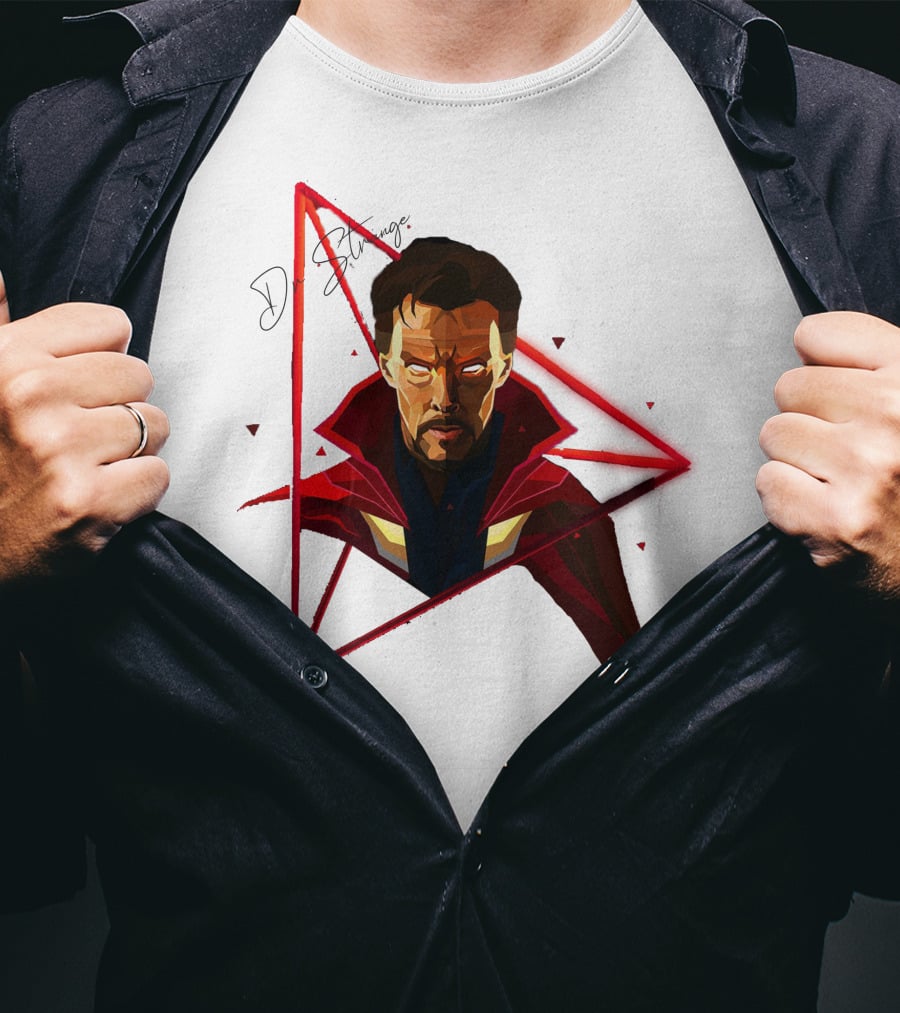 Dr Strange DS1009 Triangle Emblem T-Shirt