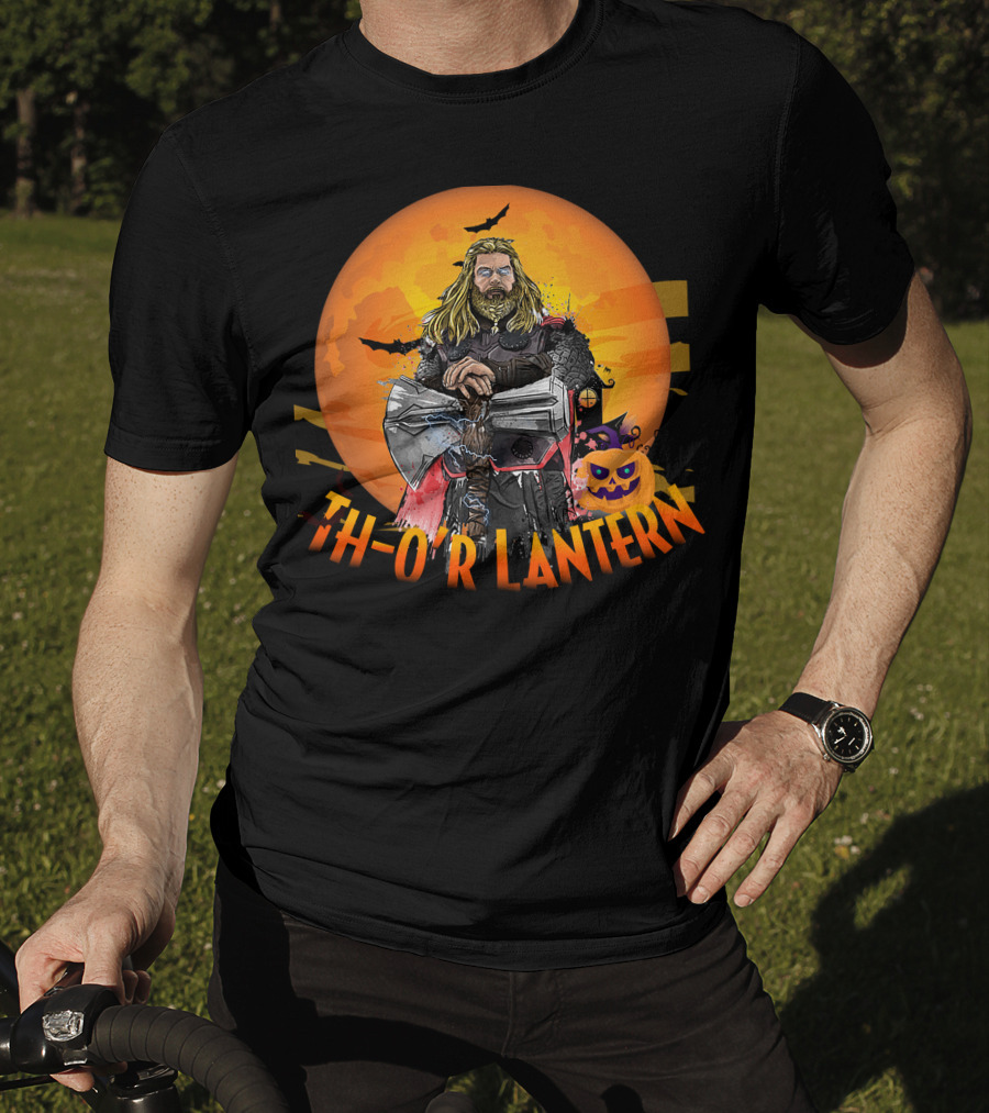 Th-o R Lantern Halloween Thor Illustration TL1409 T-Shirt