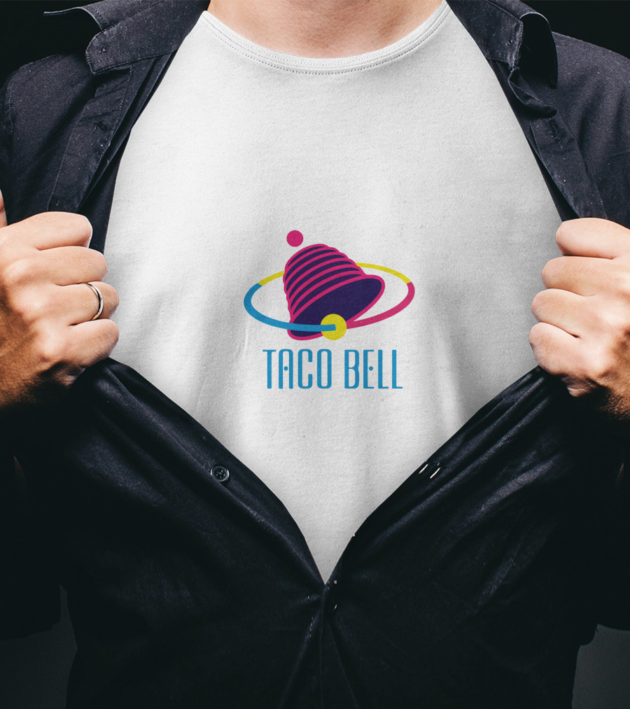 Taco Bell Retro Planet Rings T-Shirt