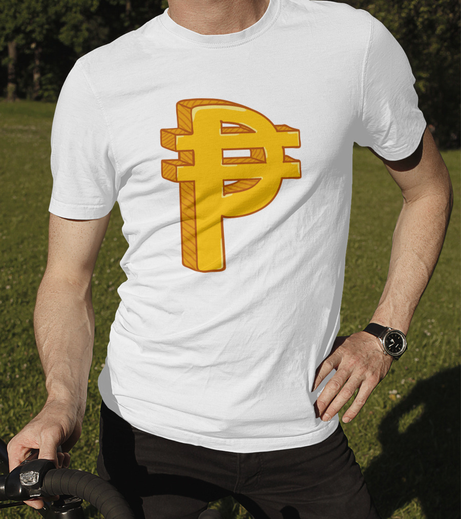 Peso Currency Symbol Philippines Gold T-Shirt