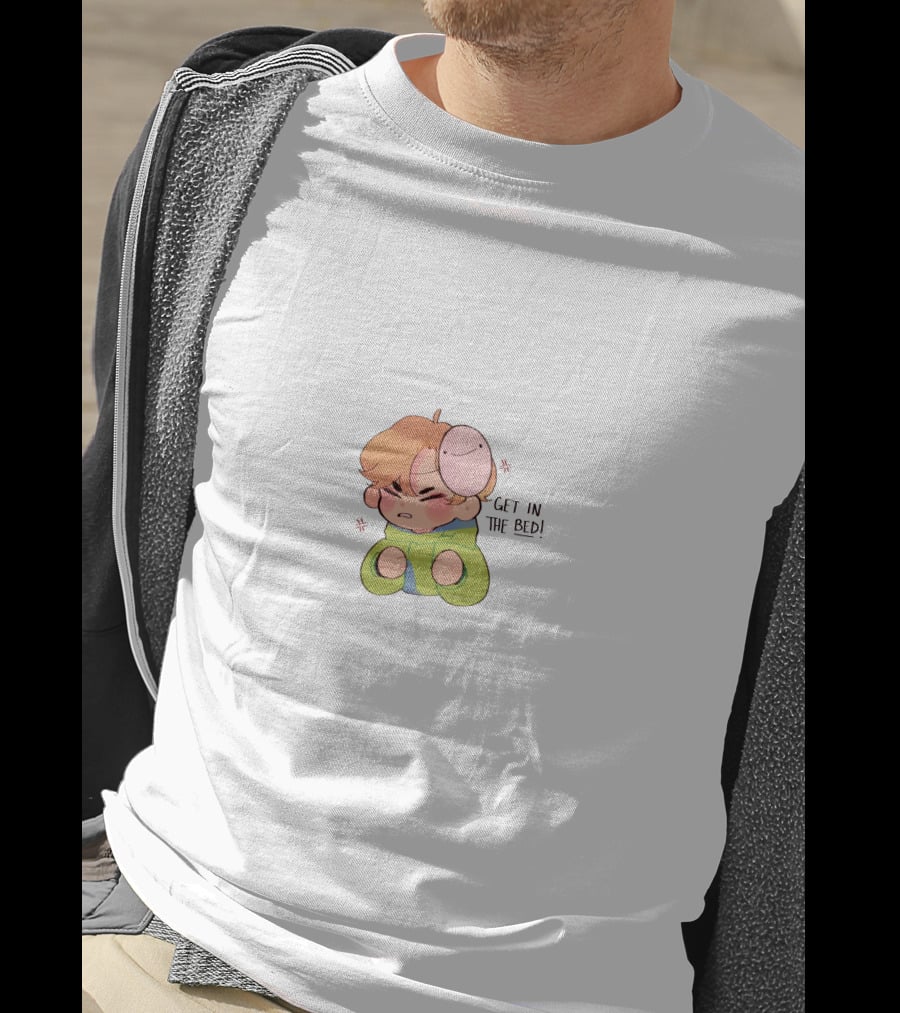 Dreamwastaken Get In The Bed Character T-Shirt