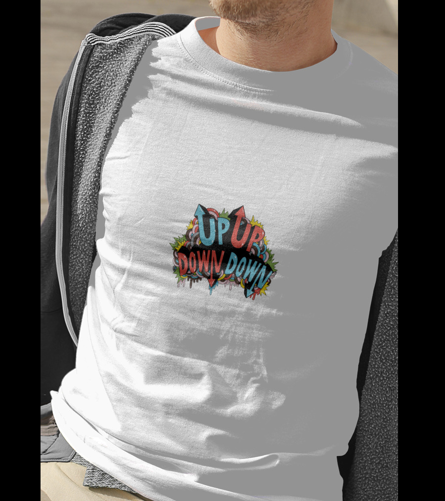 UP UP DOWN DOWN Arrows T-Shirt
