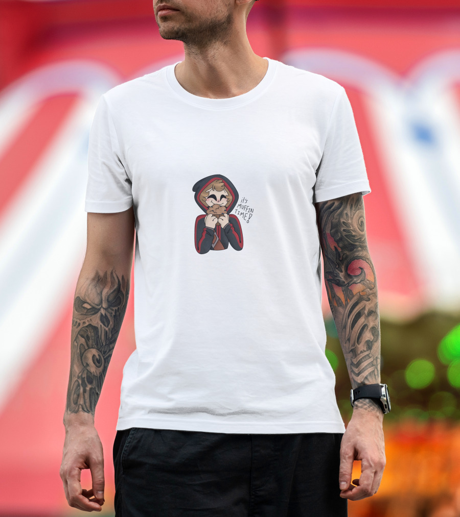 Skeppy It's Muffin Time Character T-Shirt