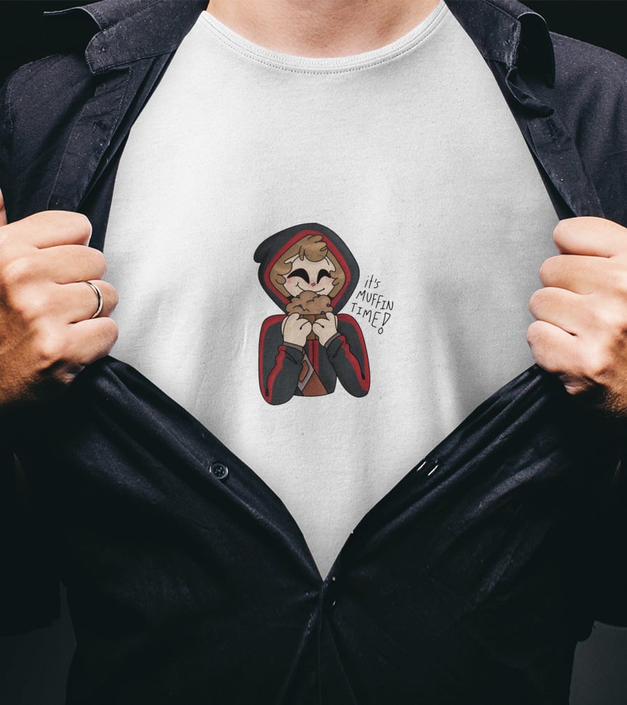 Skeppy It's Muffin Time Character T-Shirt