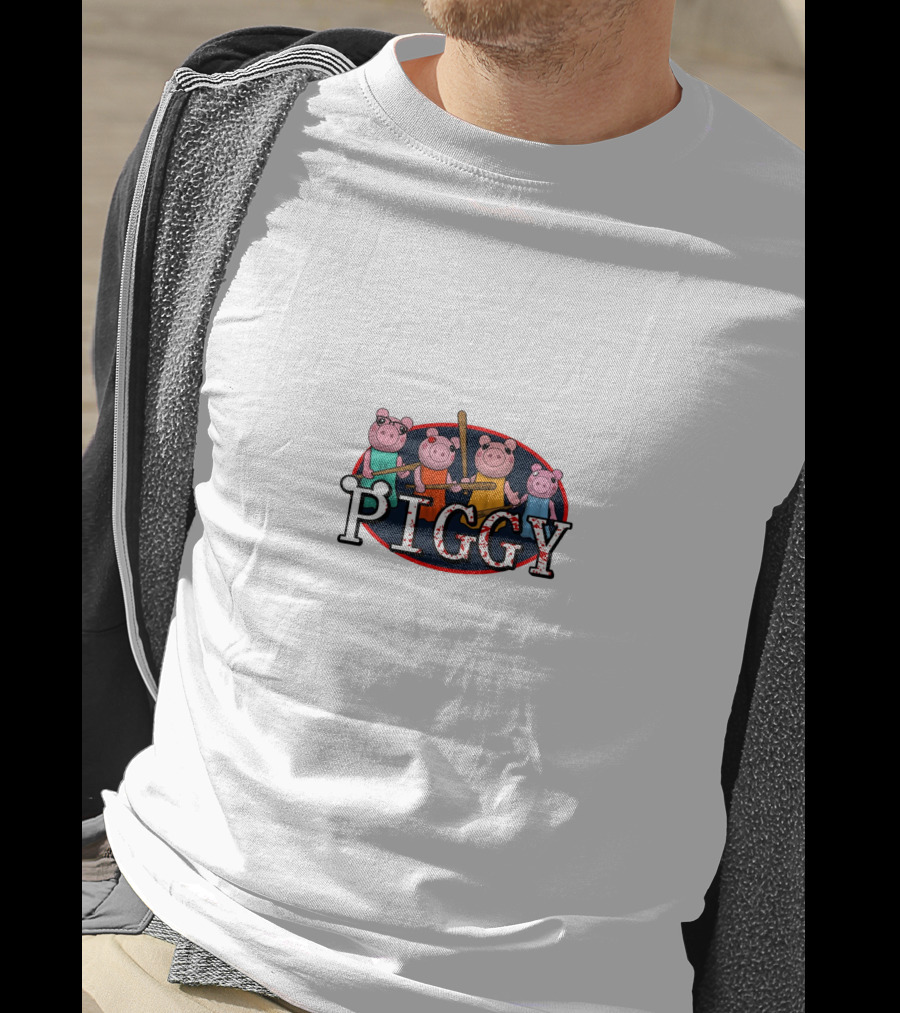 Piggy Roblox Game Character Group Inquisitormaster T-Shirt