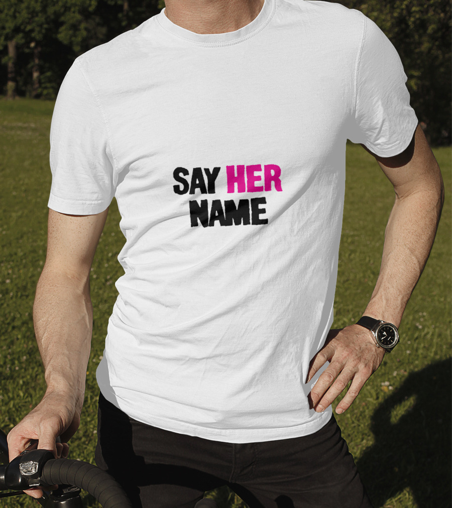 SAY HER NAME Black T-Shirt