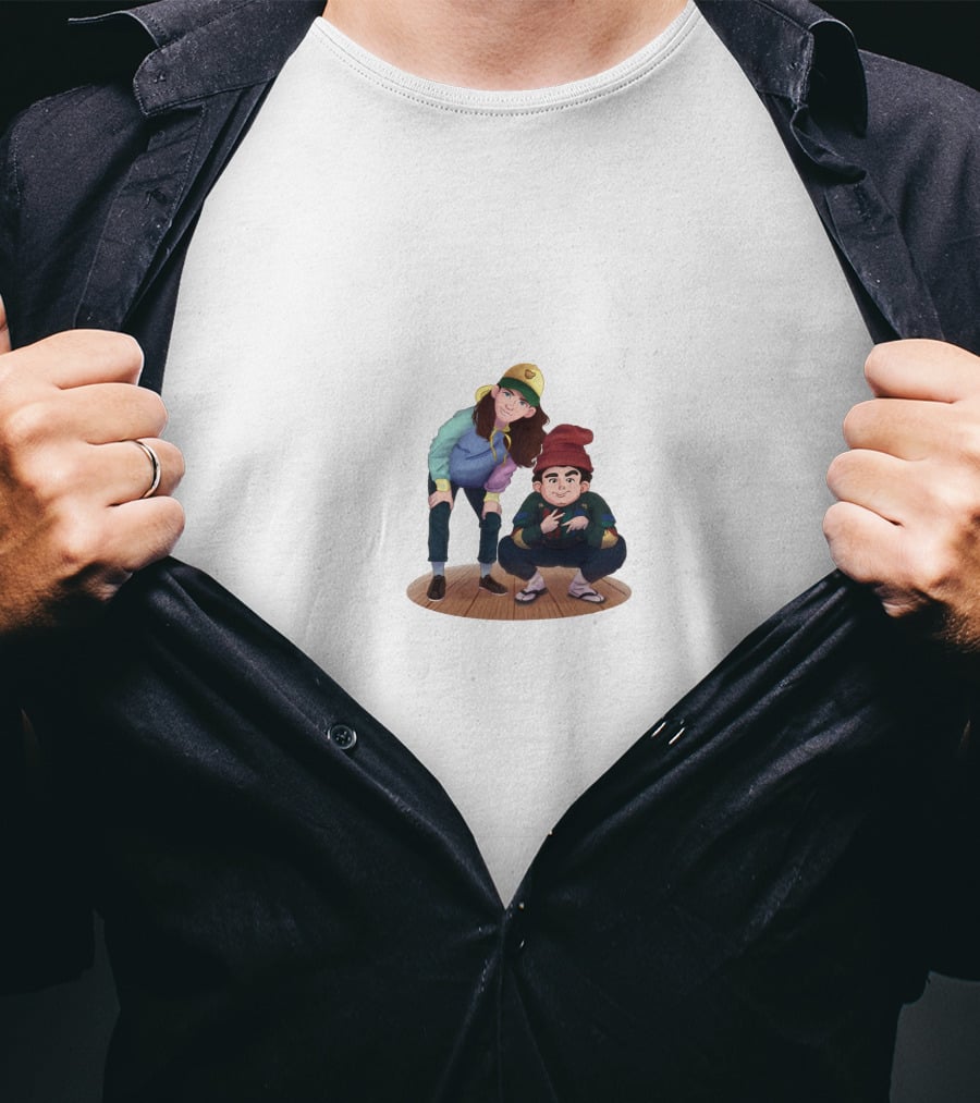 H3h3 Productions Characters In Casual Outfits T-Shirt
