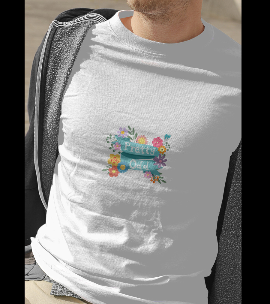 Pretty Odd Colorful Floral Arrangement T-Shirt