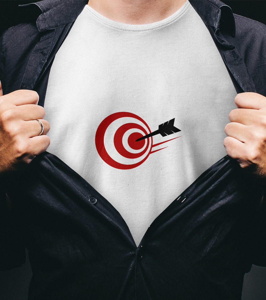 Target Bullseye With Arrow T-Shirt