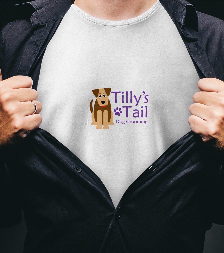 Tilly's Tail Dog Grooming T-Shirt