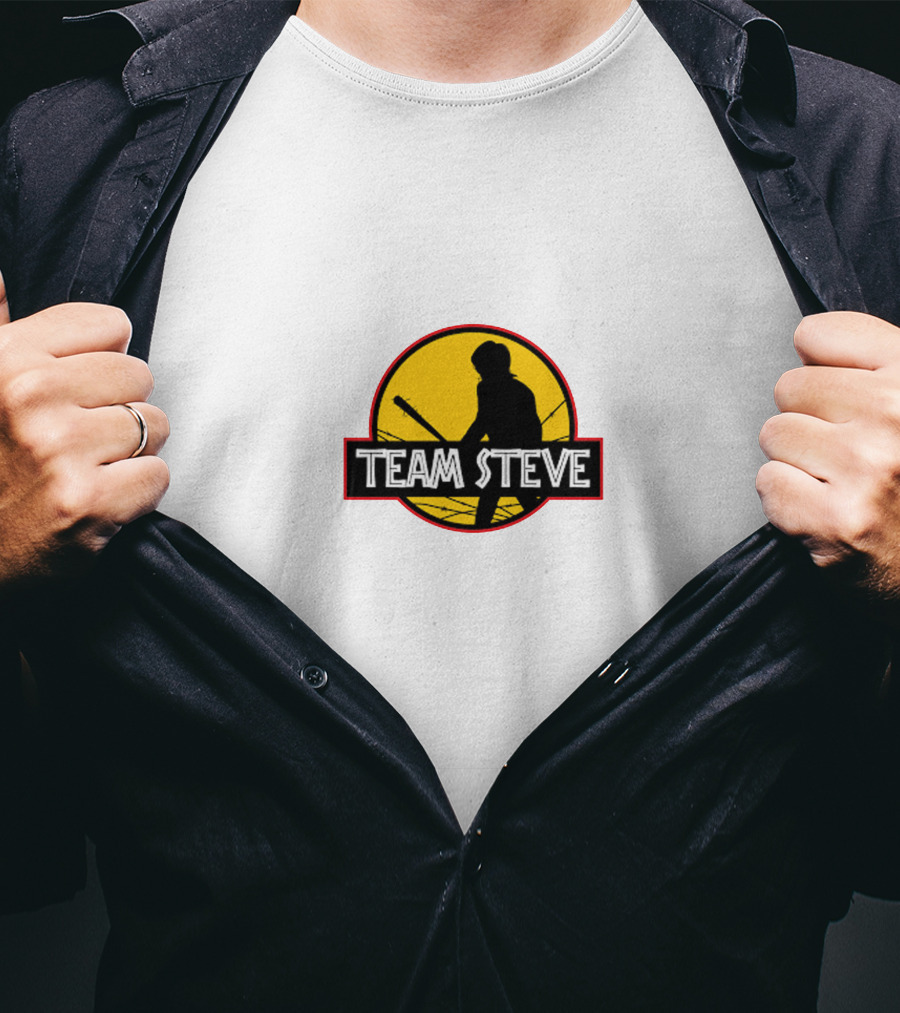 Team Steve Will Do It Jurassic T-Shirt