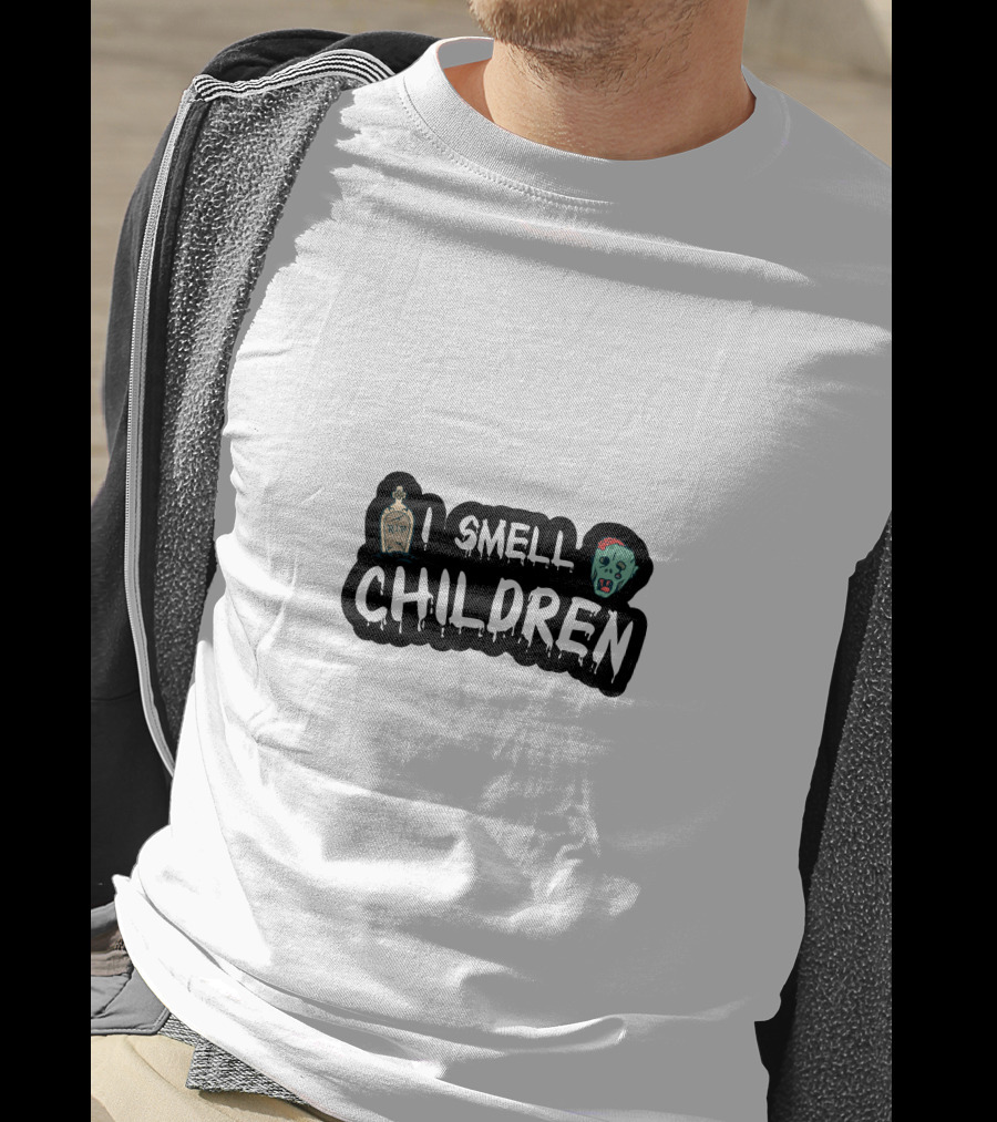 I Smell Children Hocus Pocus Potion Halloween Zombie T-Shirt