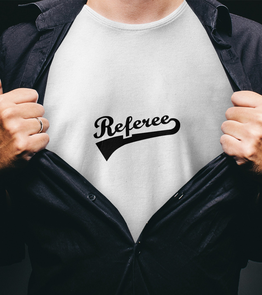 Referee Retro Script T-Shirt