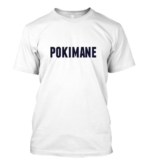 POKIMANE Twitch Streamer Logo Typography T-Shirt
