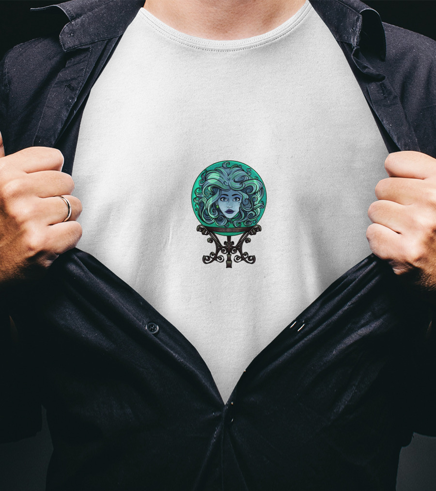 Madame Leota Haunted Mansion Crystal Ball T-Shirt