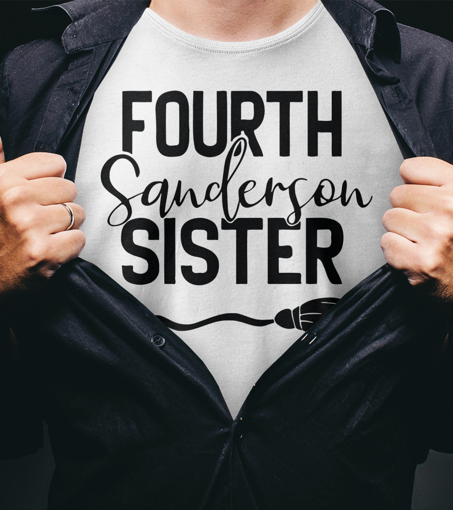 Fourth Sanderson Sister Broom T-Shirt