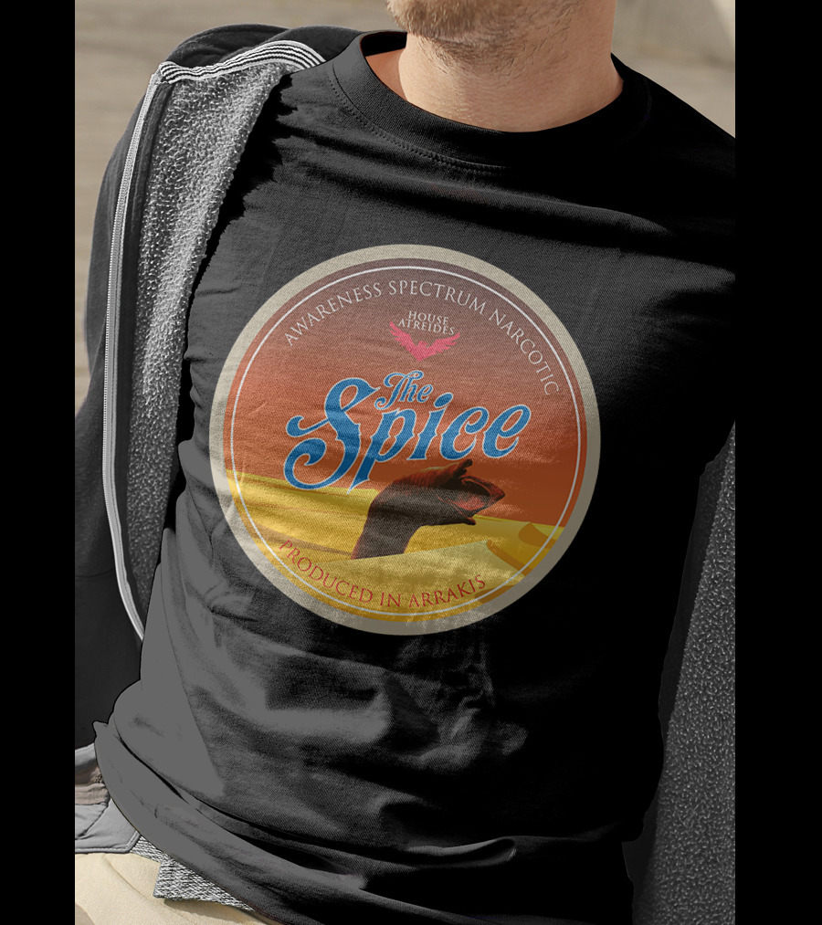 House Atreides The Spice Produced In Arrakis Awareness Spectrum Narcotic T-Shirt