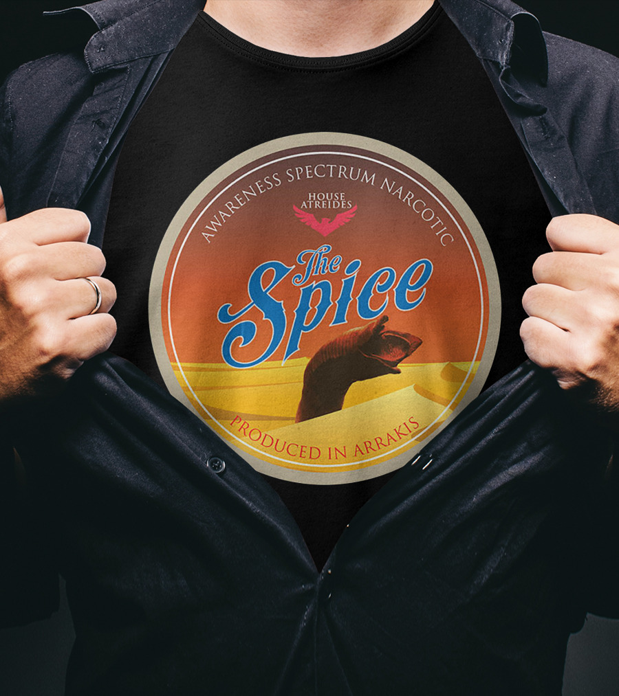 House Atreides The Spice Produced In Arrakis Awareness Spectrum Narcotic T-Shirt