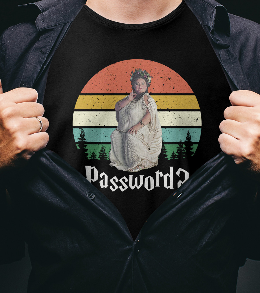Password? Forest Sunset Greek Goddess T-Shirt