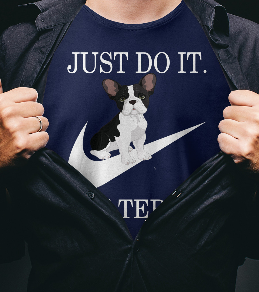 Just Do It Later Frenchie Iconic T-Shirt