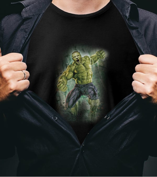 Brock Lesnar Hulk Transformation Superhero Power T-Shirt