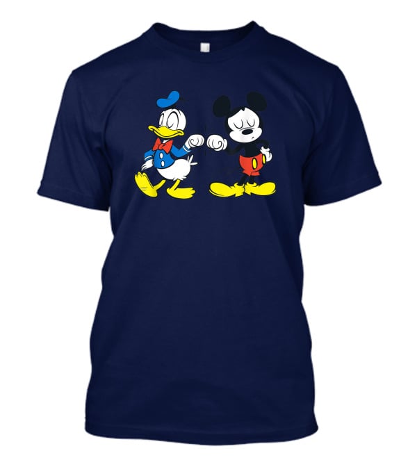 Disney Mickey Mouse Donald Duck Best Friends Forever Classic Icons T-Shirt