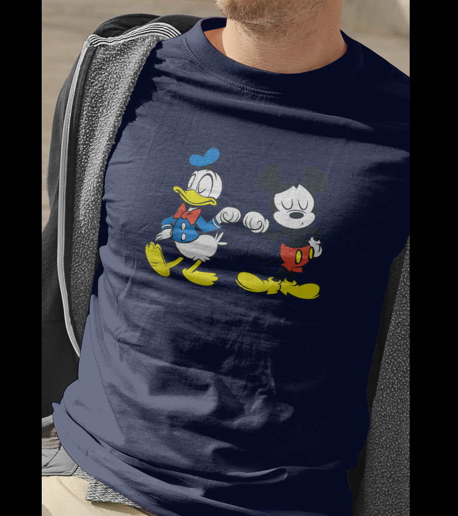 Disney Mickey Mouse Donald Duck Best Friends Forever Classic Icons T-Shirt